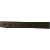 Lt-luce Kapstok Tubo hoog Mat Donkergrijs Roede & Hoedenplank 2x10 Haken 100cm