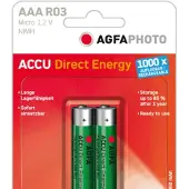 Agfa AgfaPhoto Direct Energy - AAA Batterij - NiMH 950mAh - Groen