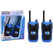 Johntoy walkie-talkie speelgoed, politie thema, met een bereik van 300 meter