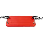 Buitenspeelgoed Keupink Rubber Schommelzitje Rood - BR touw zwart