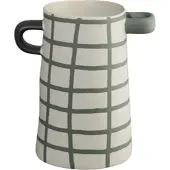 Asa selection Vaas Rayu Green Chequered 11 x 17 cm