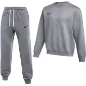 Nike Park 26 Fleece Crew Joggingpak Grijs Zwart