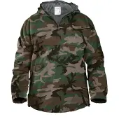 Normani Functionele jas 'Myrsky' beige / navy / bruin / groen