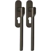 Formani Rivio by Gensler GL231PAY massieve paarsgewijze set hefschuifdeurbeslag inclusief cilindergat PC69 - brons