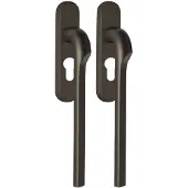 Formani Rivio by Gensler GL230PAY massieve paarsgewijze set hefschuifdeurbeslag inclusief cilindergat PC69 PVD - brons