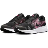 Nike Run Defy dames hardloopschoenen zwart roze maat 40