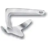 Lalizas Bruce Stainless Steel Anchor Zilver 5 kg