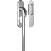 Formani Rivio by Gensler GL230Y massieve set hefschuifdeurbeslag inclusief cilindergat PC69 - mat RVS