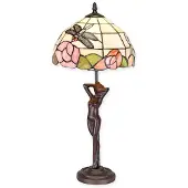 Baakman Tiffany stijl tafellamp 55 cm hoog