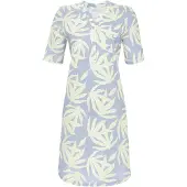 Ringella Blauw flora nachthemd - Blauw - Maat - 36
