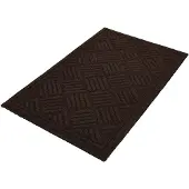 KOTARBAU Droogloopmat, Schoonloopmat, Deurmat, Polyester + Gummi, 45 x 75 cm, Bruin, Rechthoekig, Inloopmat, Deurmat Antislip, Vuilvanger, voor Binnen, Entreemat