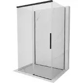 Mexen Rox-3S 3-zijdige schuifdouchecabine 110 x 100 , transparant, zwart - 8C2-110-100-70-00-3S