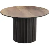 Vicco Eettafel Calero Eiken rustiek/Zwart 120-200 x 60 cm Uitschuifbaar, Model 58426