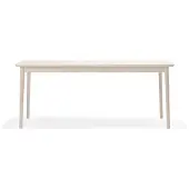 Stolab Prima Vista tafel berkenhout lichte matte lak, 120cm, 1 inlegblad