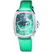 Chronotech CT7896LS-45 horloge. Quartz, groen. Damesmodel.