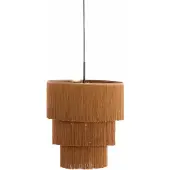 Light & Living Touwtjes hanglamp Malaika Ø 45cm - bruin