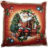 Clayre & Eef Kussenhoes 45x45 cm Beige Polyester