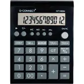 Q-CONNECT bureaurekenmachine KF19064, 12 cijfers, zwart