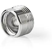 Nedis Slangadapter | 1/2'' | 3/4'' | Metaal | Zilver