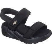 SKECHERS Sandalen 'Uno Lite Sandal - Sunny Stand' zwart