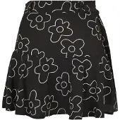 Urban Classics Rok zwart / wit