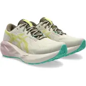 Asics Hardloopschoenen Zapatillas Novablast 5 TR gris beige mujer voor Dames