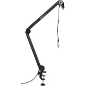 Gator Frameworks GFWMICBCBM3000 Deluxe Podcast Desktop Mic Boom Stand