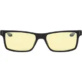 Gunnar Gaming- en Computerbril - Vertex, Onyx Frame, Amber Tint - Blauw Licht Bril, Beeldschermbril, Blue Light Glasses, Leesbril, UV Filter