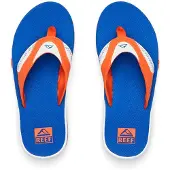 Reef Slipper Men Fanning Pregame Orange Blue-Schoenmaat 44