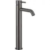 Saqu Eurotrend verhoogde wastafelkraan gunmetal