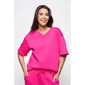 Mart Visser Caroline Tensen Emma Sweat Tee Fuchsia