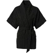 Mart Visser Roseline Kimono Blazer Zwart / Wit