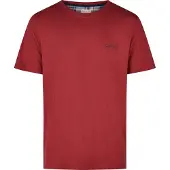 Phil&Co. Pyjama kort ' Classic ' blauw / lichtblauw / rood / offwhite