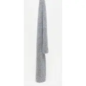 Closed Knitted Scarf Scarves Grey Heather Melange Maat: OS | Sjaals Outlet | Dames | Grijs