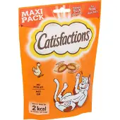 Catisfactions met kip kattensnack maxi pack 2 x 180 g