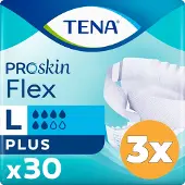 Tena 3x Flex Plus ProSkin Large (30 stuks)