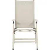 Hartman Tuinstoel Aruba Recliner Sand Frame Beige Textylene
