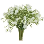 Viana Gypsophila kunstgypsophila in bos wit H28cm 6st