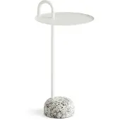 HAY Bijzettafel Bowler Granite Base Cream White