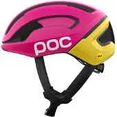 POC Omne Air MIPS, fietshelm, rhos red matt/citrine yellow matt