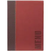 Securit Menukaart Trendy, A4, Wijnrood / Bordeaux Rood