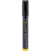 Securit krijtmarker medium, zwart 2-6mm