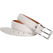 OFFICINE NAPOLI 2035 camoscio bianco heren riemen