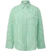 s.Oliver Blouse groen / lichtgroen / wit
