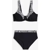Bonprix Minimizer bikini met gewatteerde bandjes (2-dlg. set) maat 40 (80)