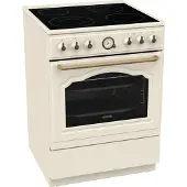 Gorenje Refurbished | GECS6B70CL - Vrijstaand Fornuis - Retro Design - 60 cm