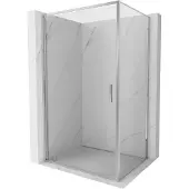 Mexen Exo douchecabine scharnierbaar 95 x 90 cm, transparant, chroom - 817-095-090-01-00
