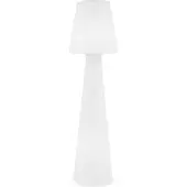 Newgarden Lola vloerlamp, hoogte 165 cm, daglicht, wit / opaal, Kunststof, Modern