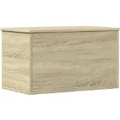 vidaXL Opbergbox 60x35x35 cm bewerkt hout sonoma eikenkleurig