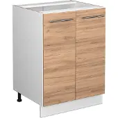 Vicco Keukenonderkast Fame-Line Krachtige eik goud 60 cm zonder werkblad, Model 38293